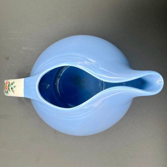 Vintage Hall’s Superior Kitchenware 1259 Rose Parade Small Pitcher with‎ ice Lip - Picture 7 of 7